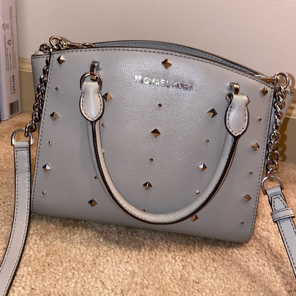 Michael Kors mini gray bag